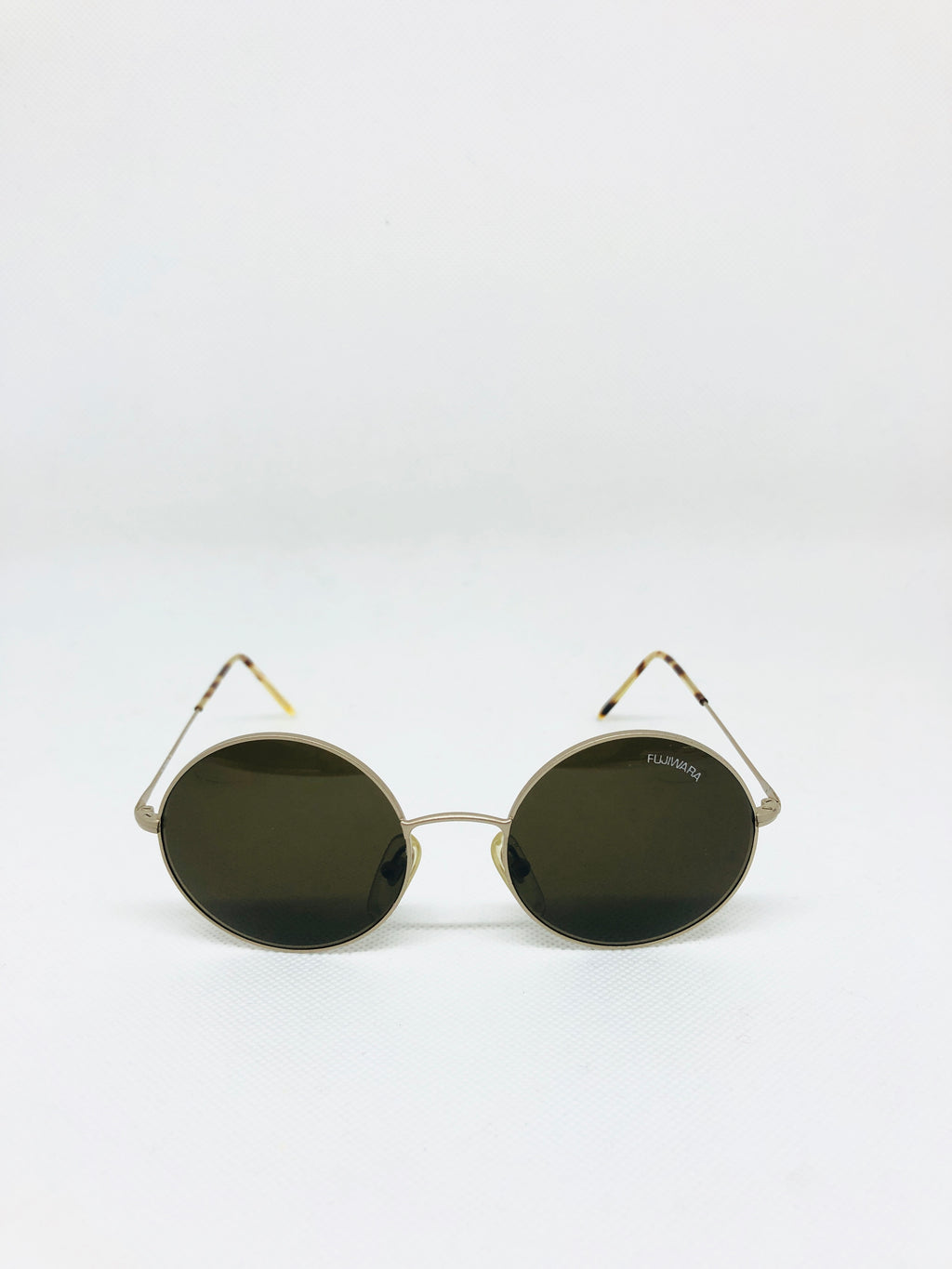 FUJIWARA 3 oro opaco vintage sunglasses DEADSTOCK