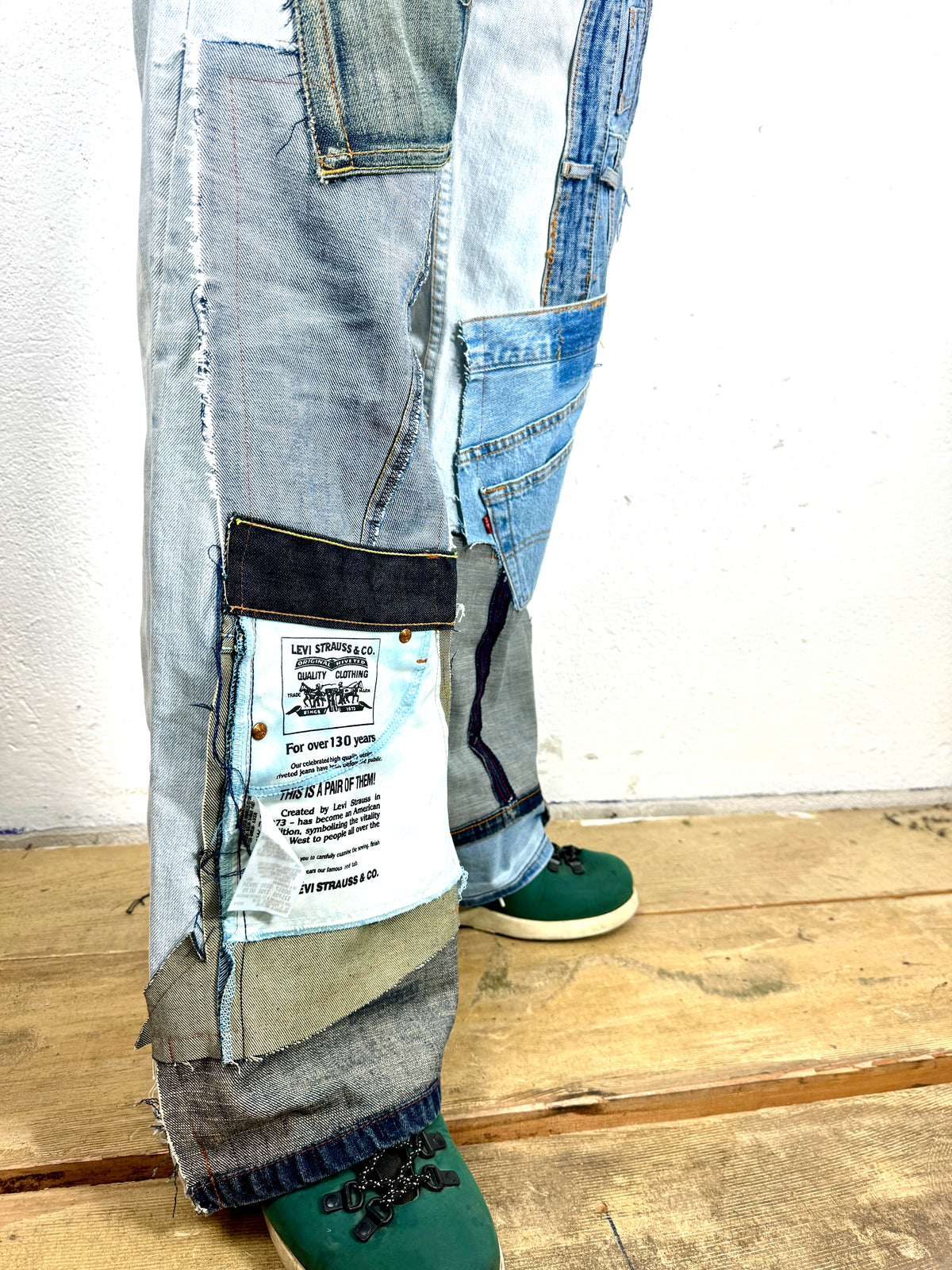 JEANS DANNYRU PATCHWORK VINTAGE