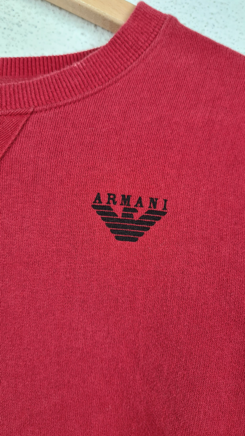 FELPA CROP ARMANI JEANS VINTAGE