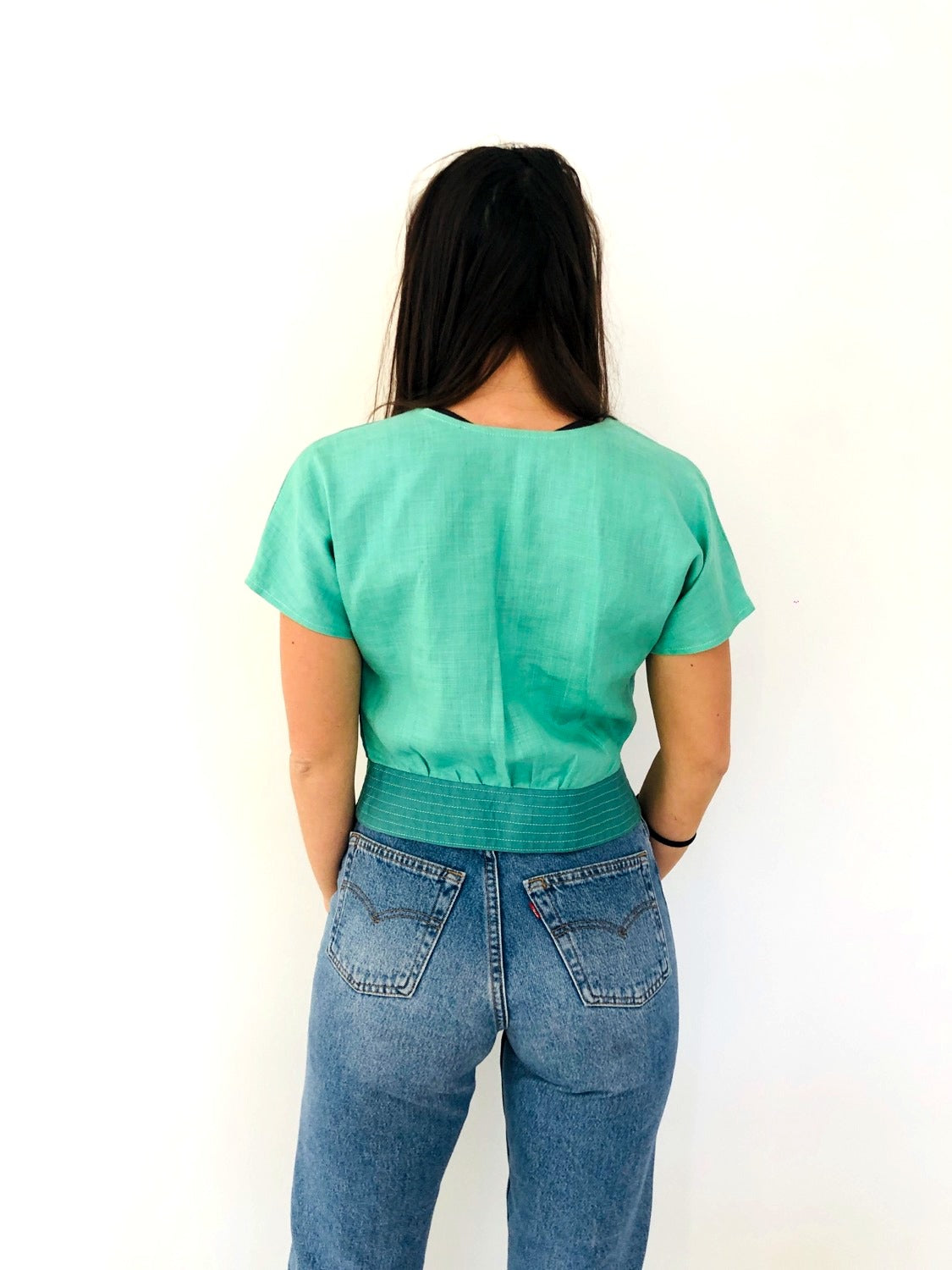 CAMICIA BICOLOR VINTAGE
