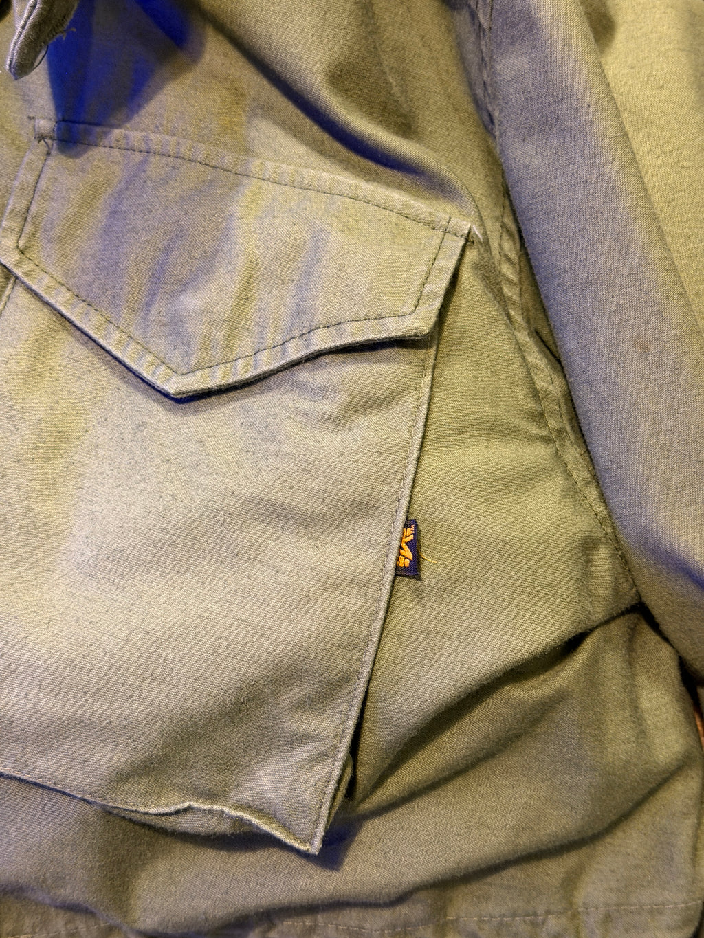 Field jacket Aplha Ind. anni 80