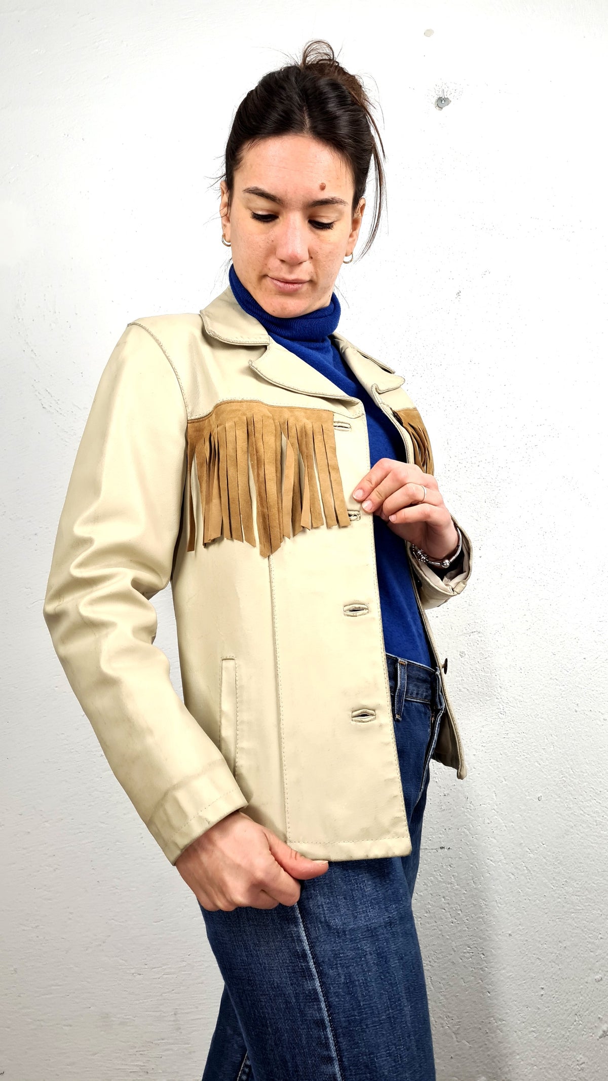 GIACCA IN VERA PELLE VINTAGE