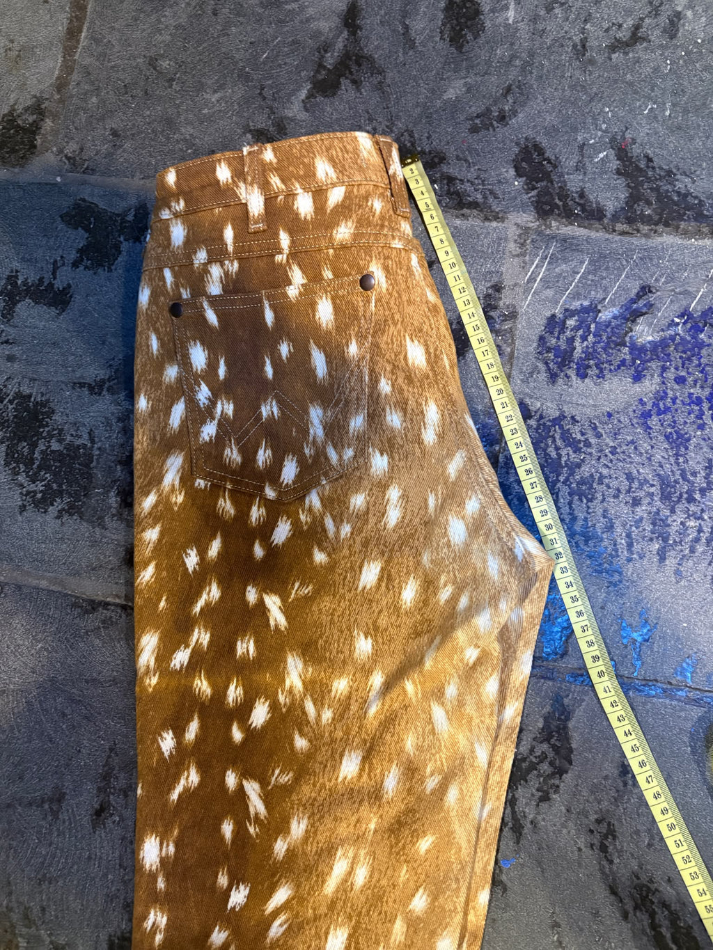 Wrangler jeans Bambi texture