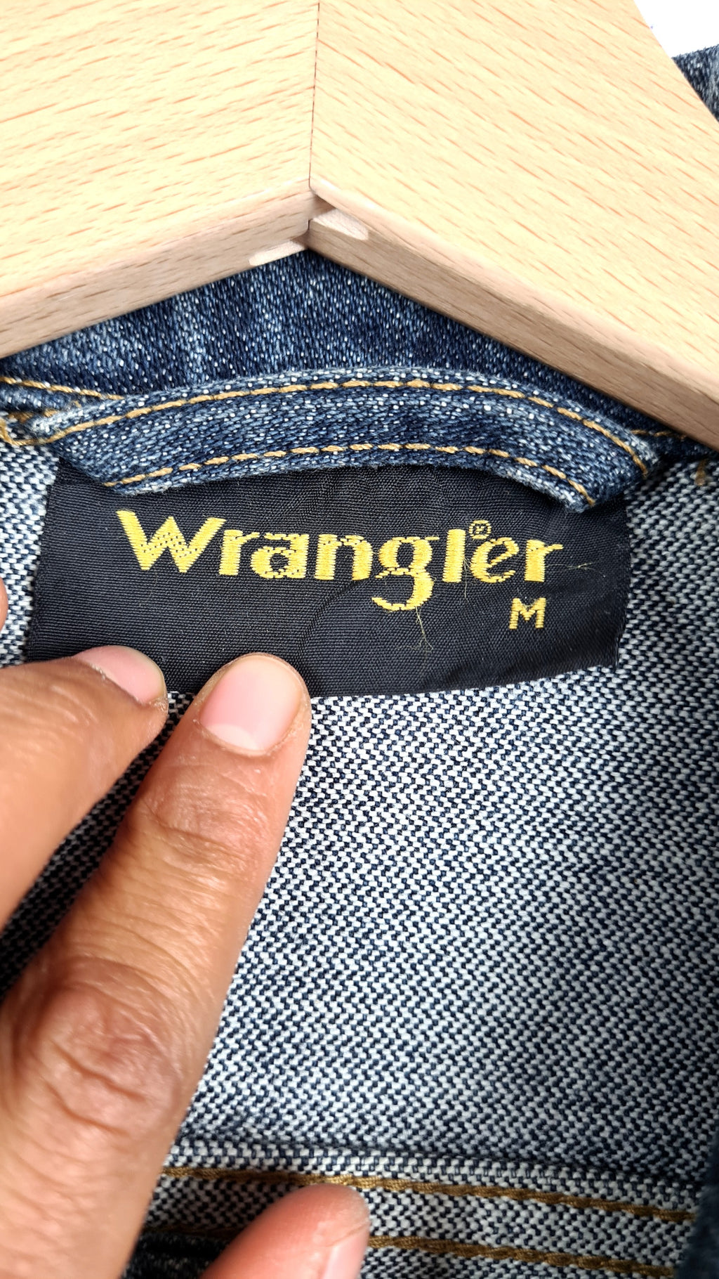 GIACCA JEANS WRANGLER VINTAGE