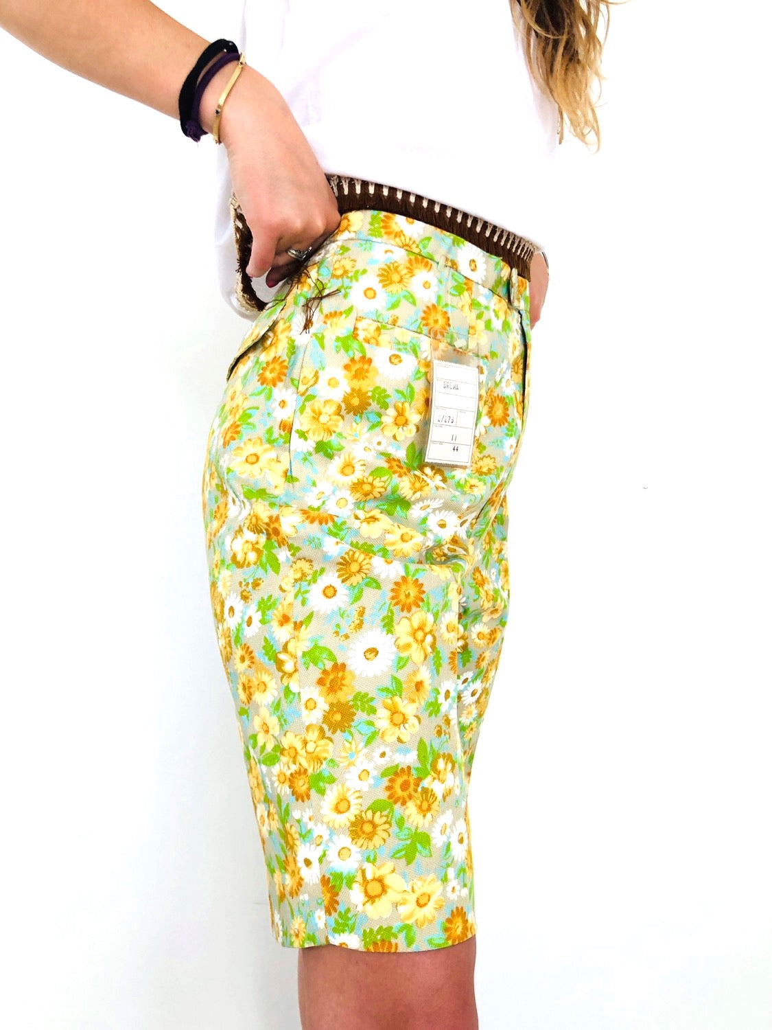 SHORTS FIORATI VINTAGE