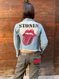 Giacchetta jeans Rockwood Rolling Stones