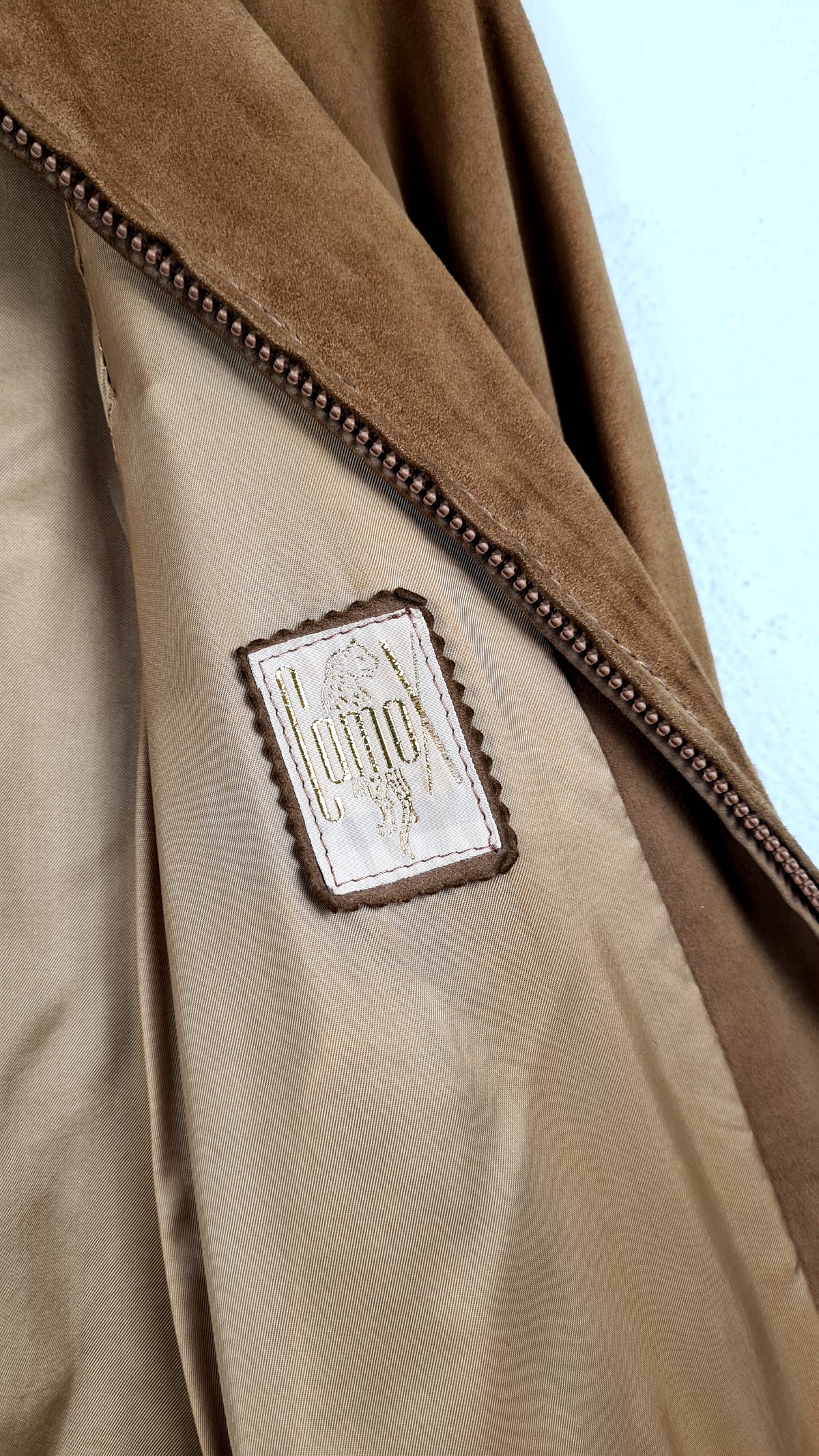 GIACCA IN PELLE SCAMOSCIATA VINTAGE