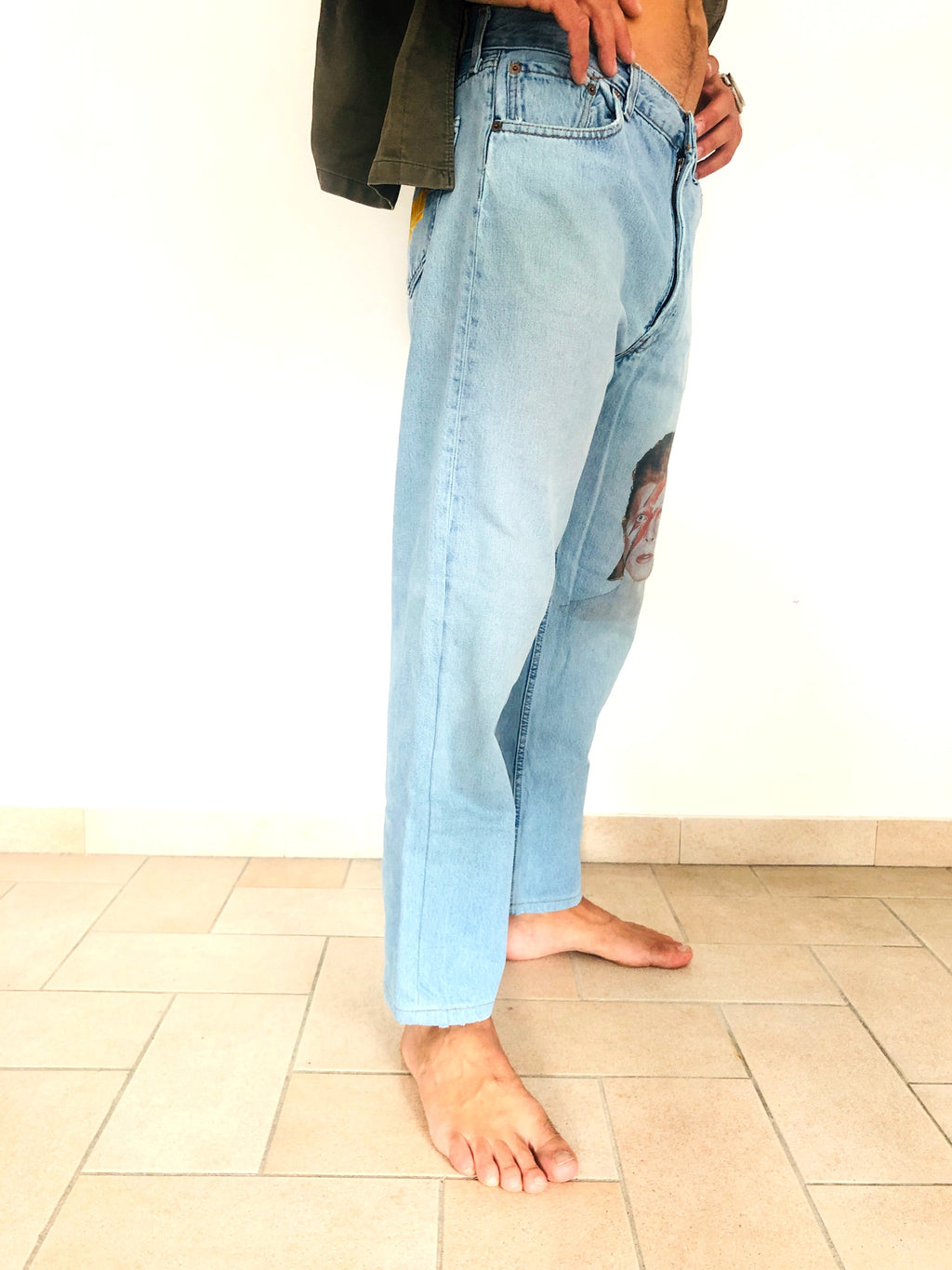 JEANS 501 LEVI'S VINTAGE CUSTOMIZZATI
