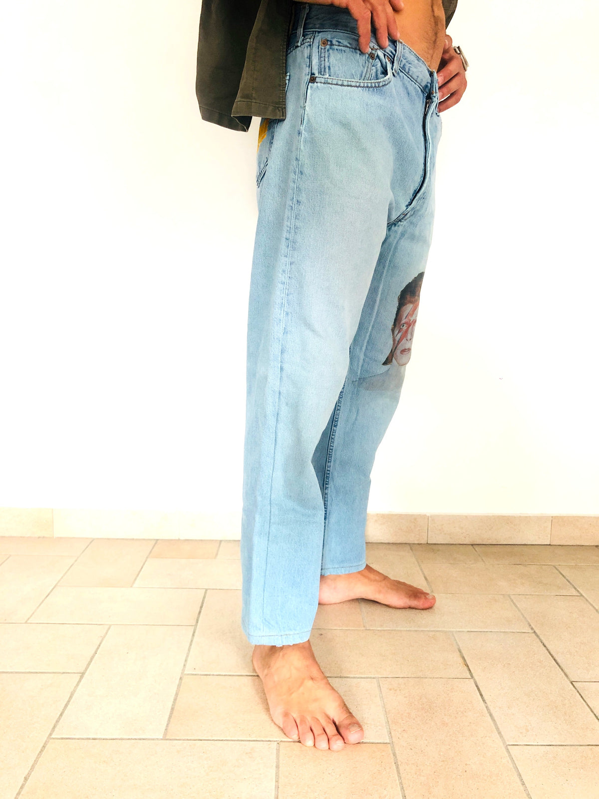 JEANS 501 LEVI'S VINTAGE CUSTOMIZZATI