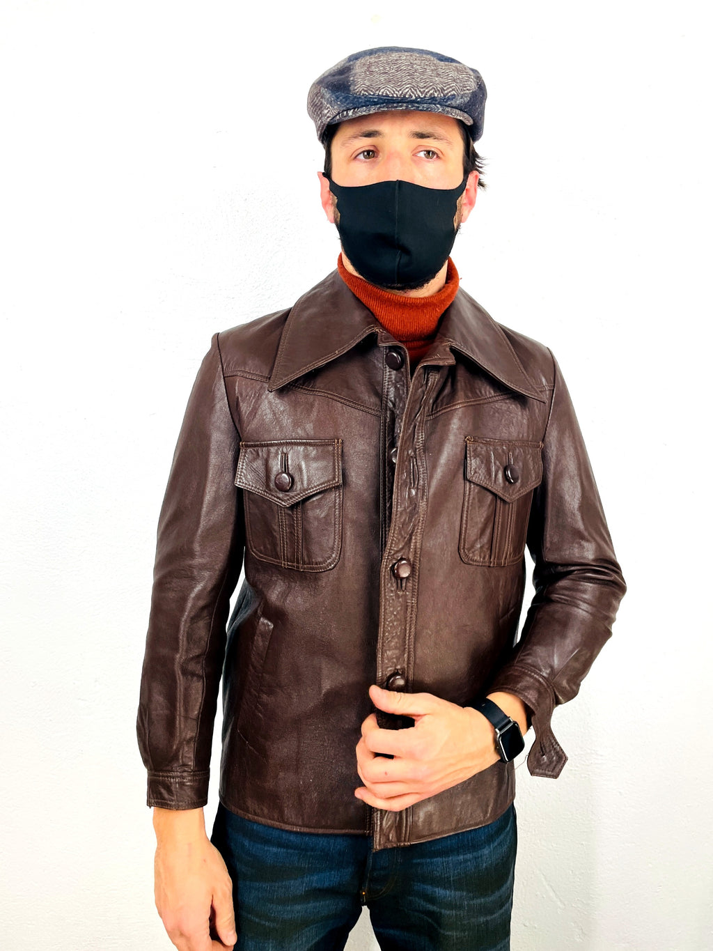 GIACCA IN VERA PELLE VINTAGE