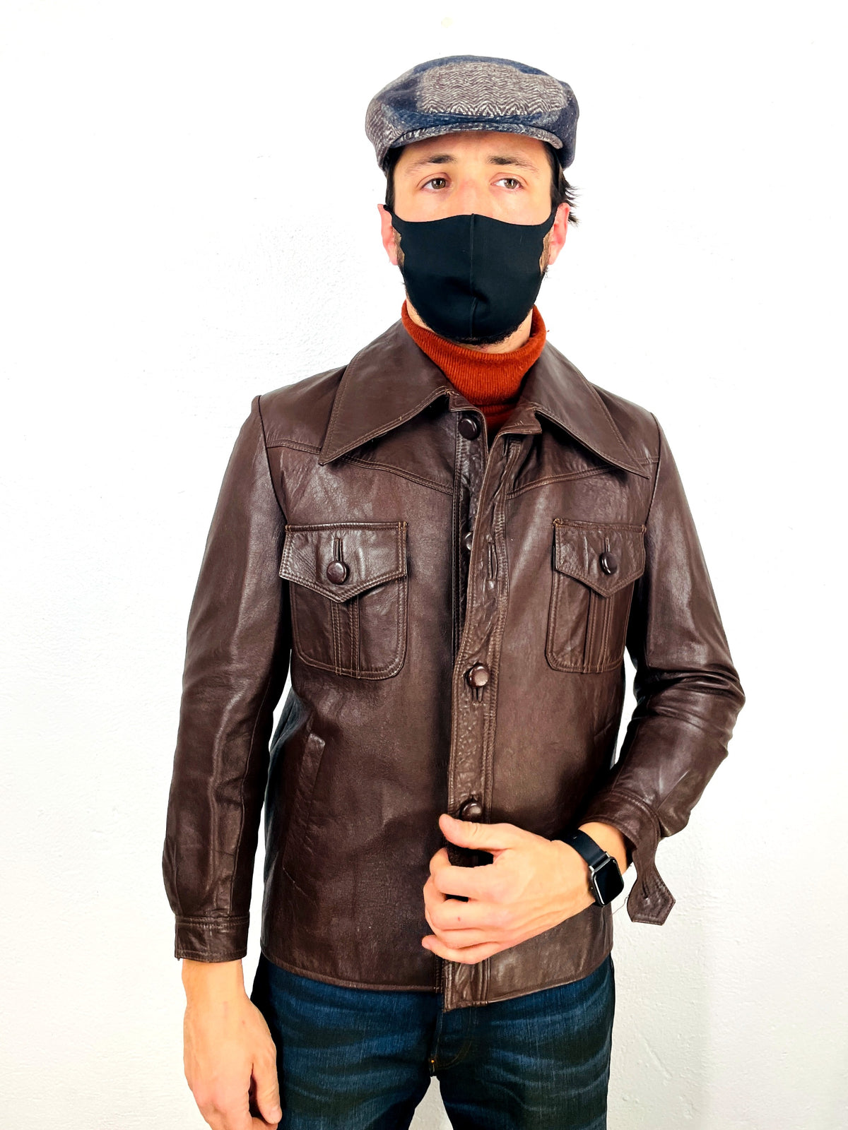 GIACCA IN VERA PELLE VINTAGE