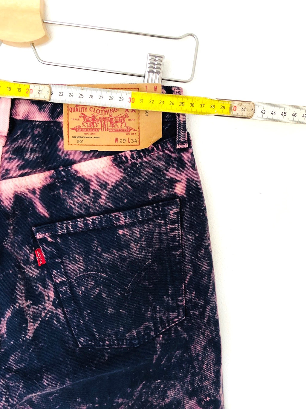 JEANS LEVI'S 501 TIE-DYE VINTAGE