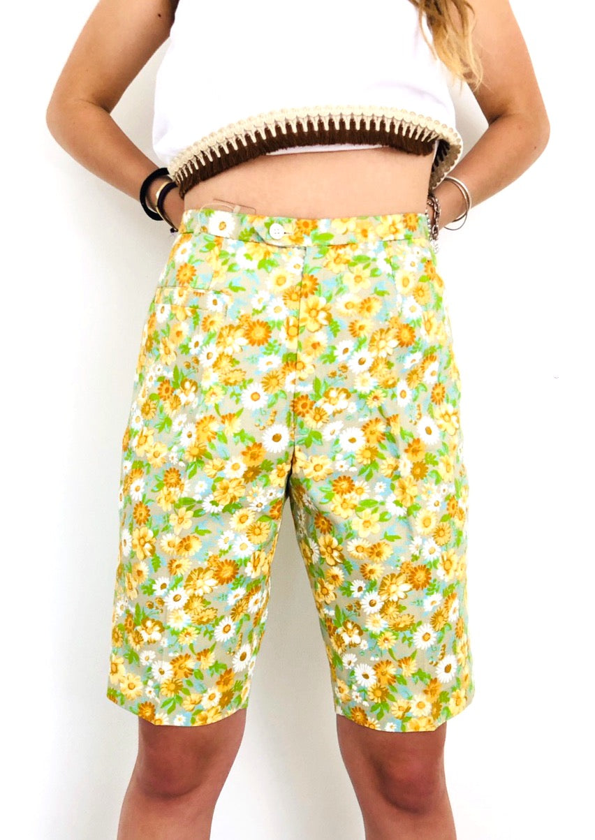 SHORTS FIORATI VINTAGE