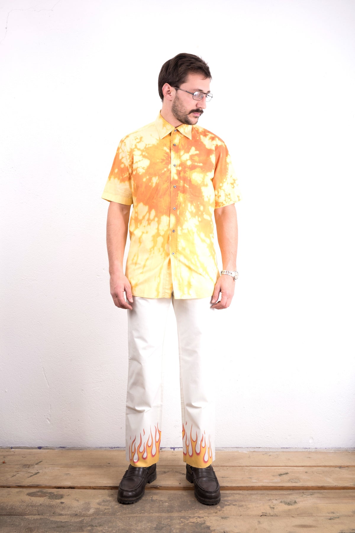 PANTALONI LEVI'S 630 VINTAGE CON FIAMME