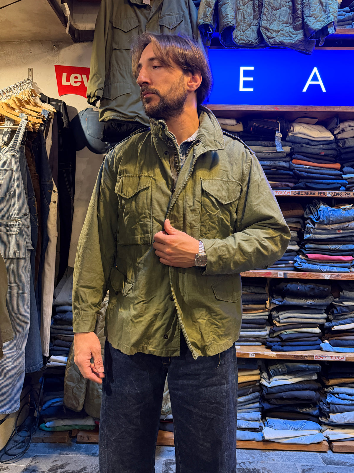 Field jacket Alpha Ind. anni 90