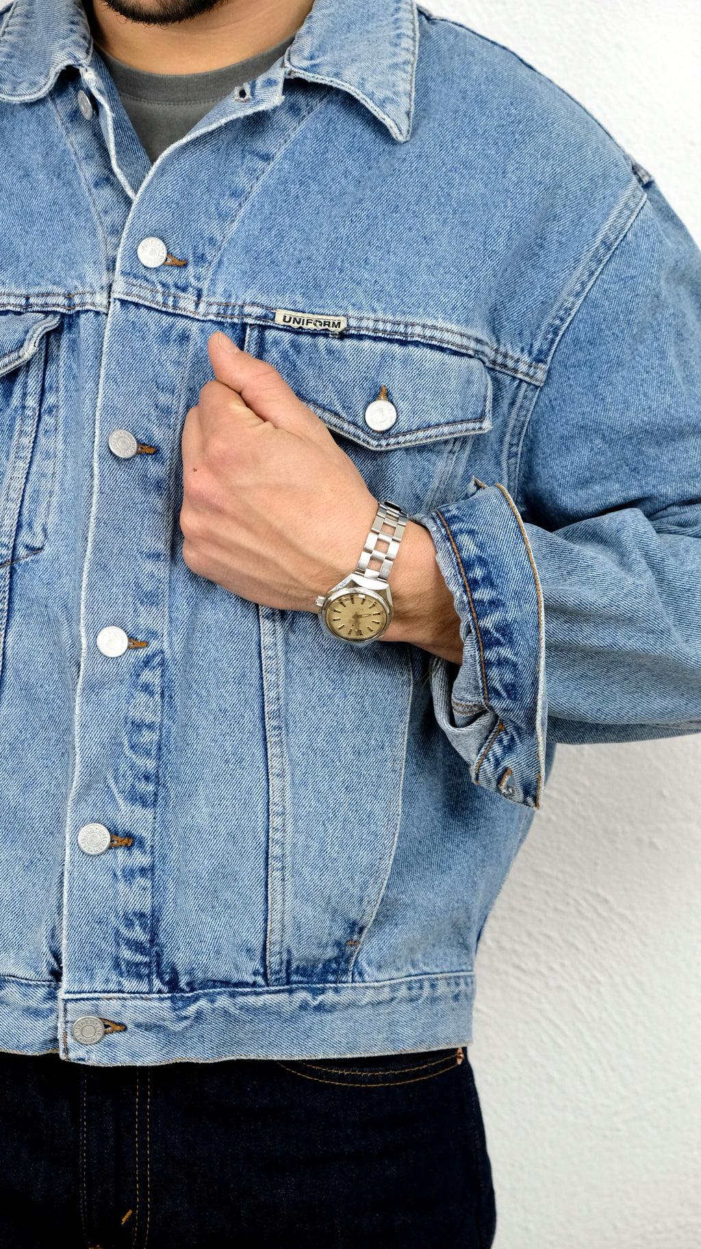GIACCA DI JEANS UNIFORM 2R VINTAGE