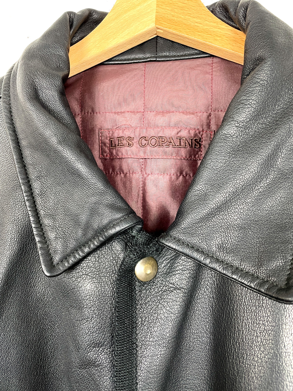 GIACCA LES COPAIN IN VERA PELLE VINTAGE