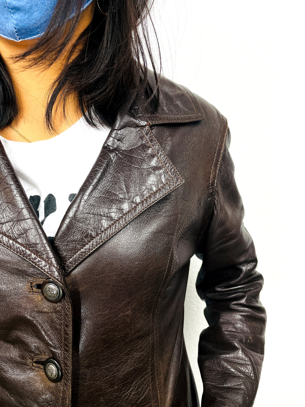 GIACCA IN PELLE VINTAGE
