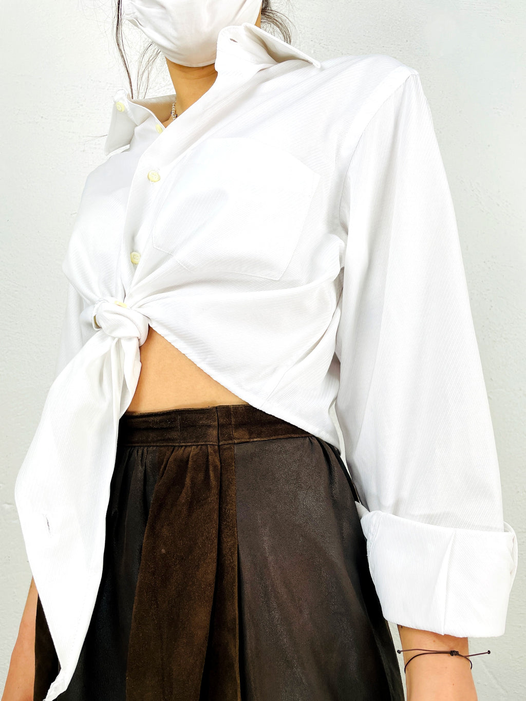 CAMICIA CROP VINTAGE