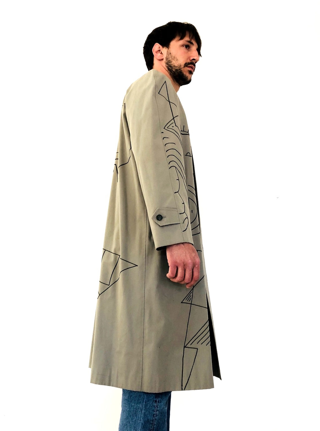 TRENCH VINTAGE CUSTOMIZZATO