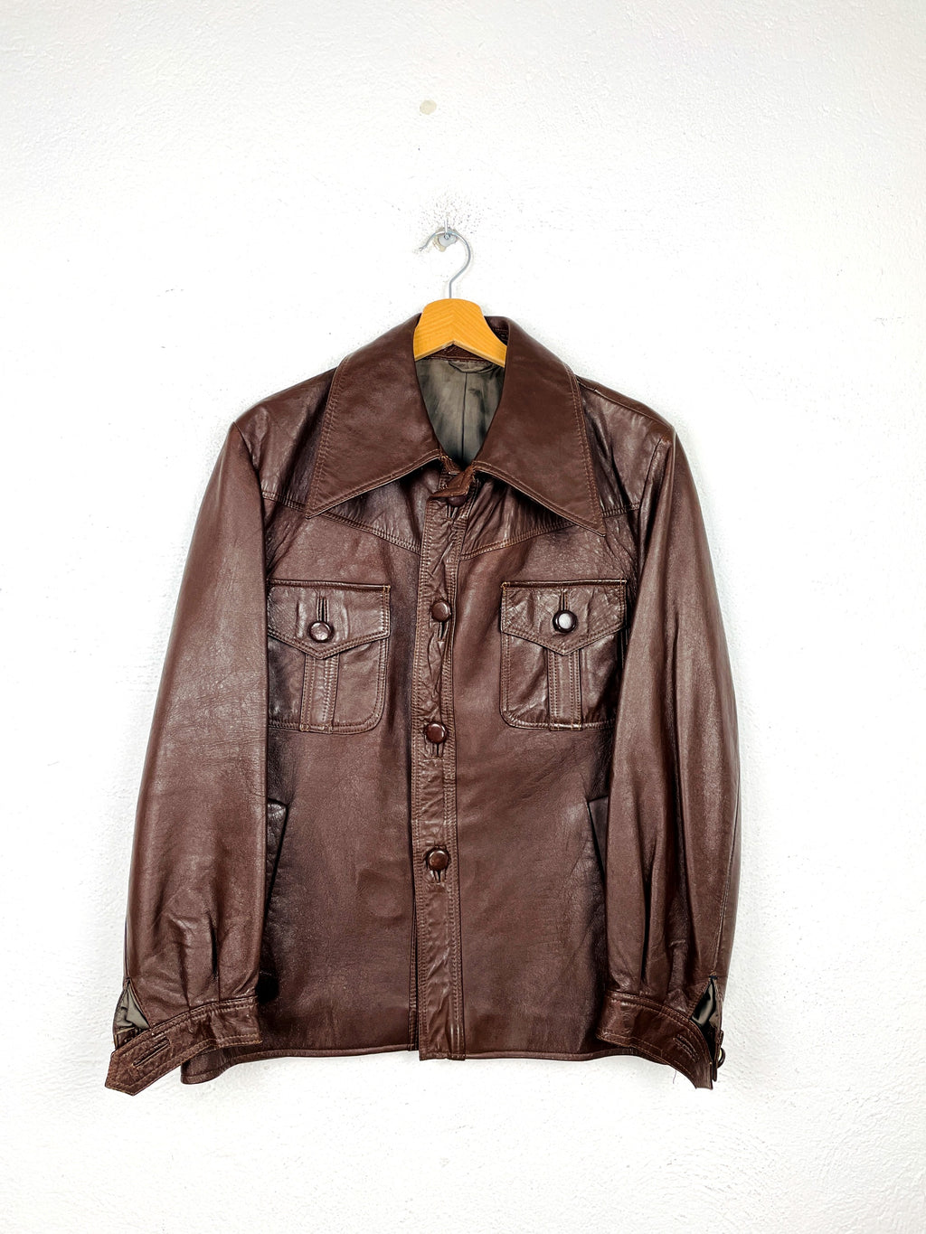 GIACCA IN VERA PELLE VINTAGE