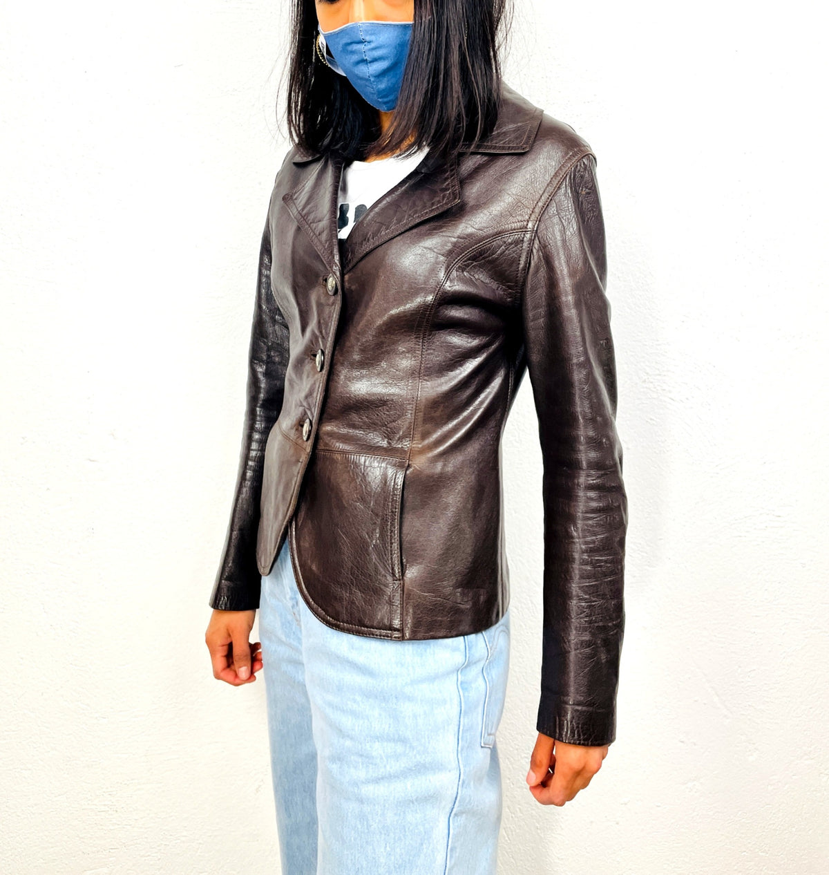 GIACCA IN PELLE VINTAGE