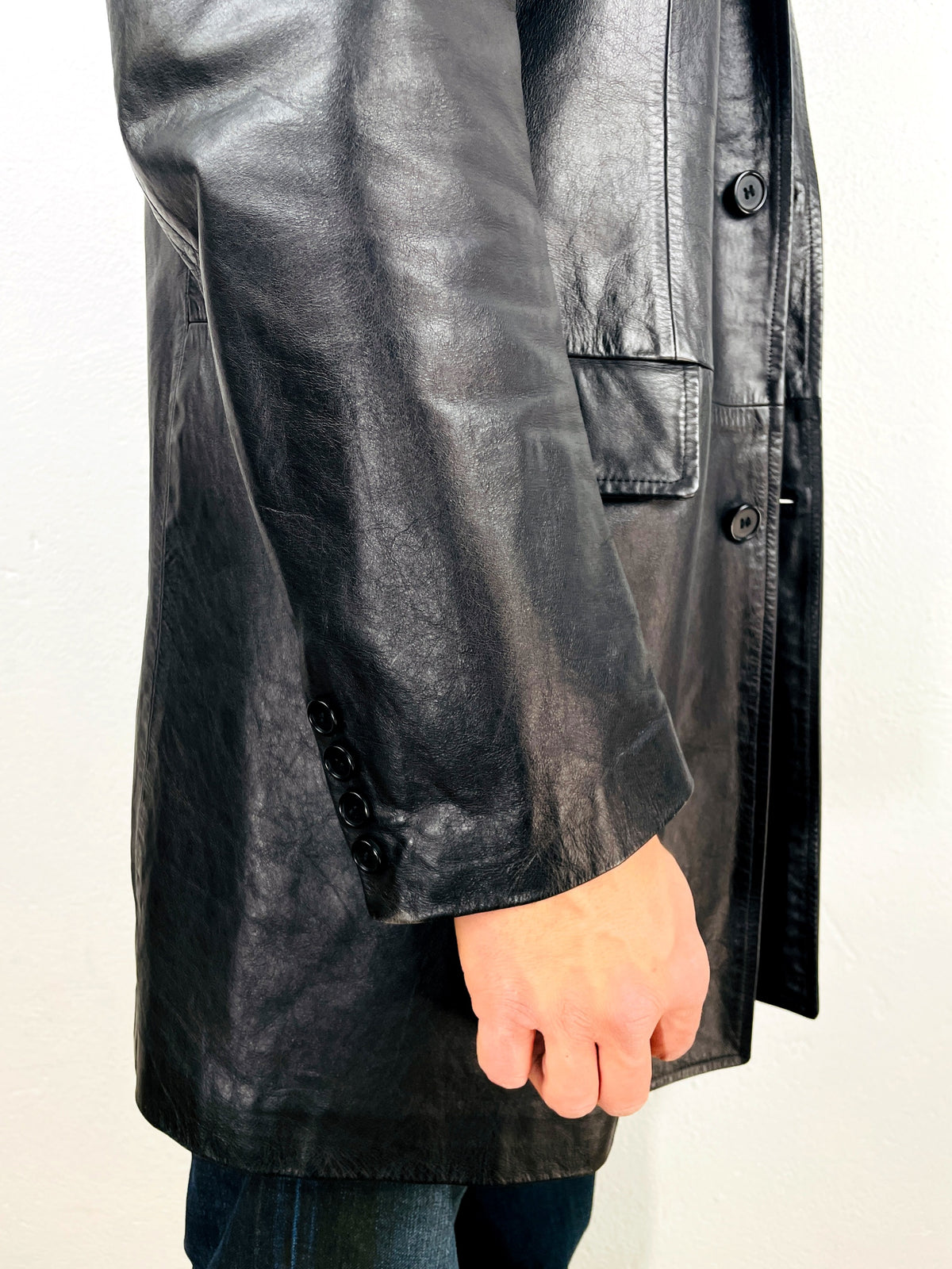 GIACCA IN PELLE VINTAGE