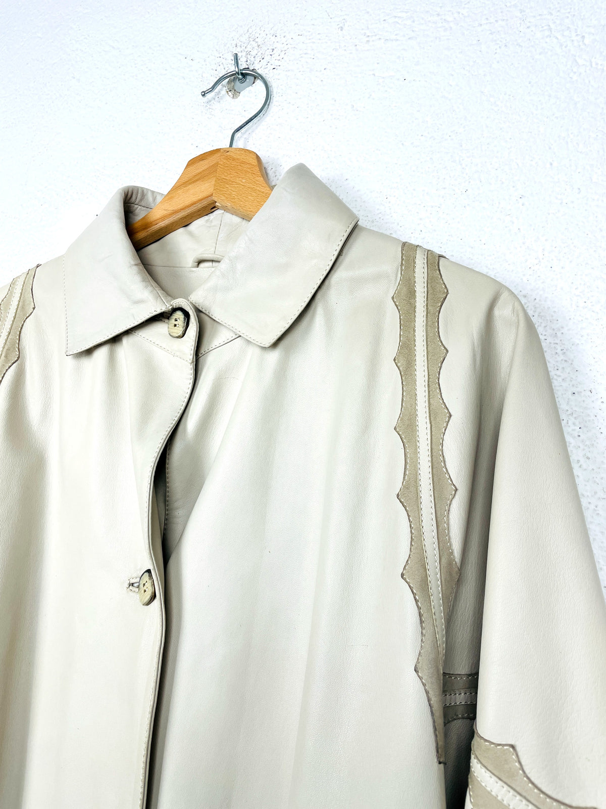 TRENCH IN PELLE VINTAGE