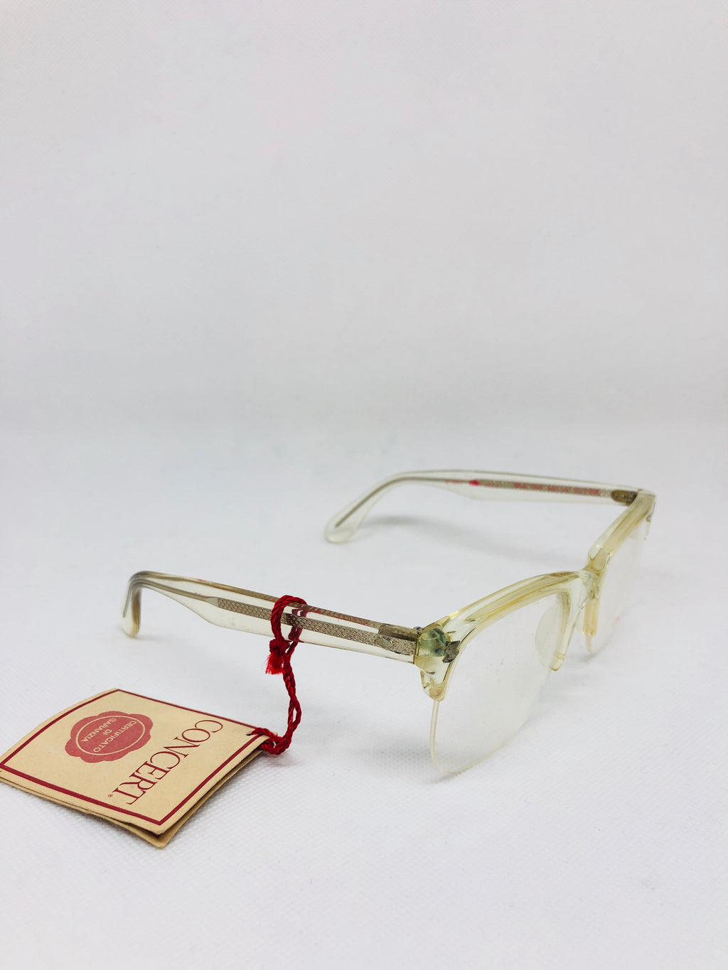 CONCERT rai stereo due 750 50 20 cr vintage glasses DEADSTOCK