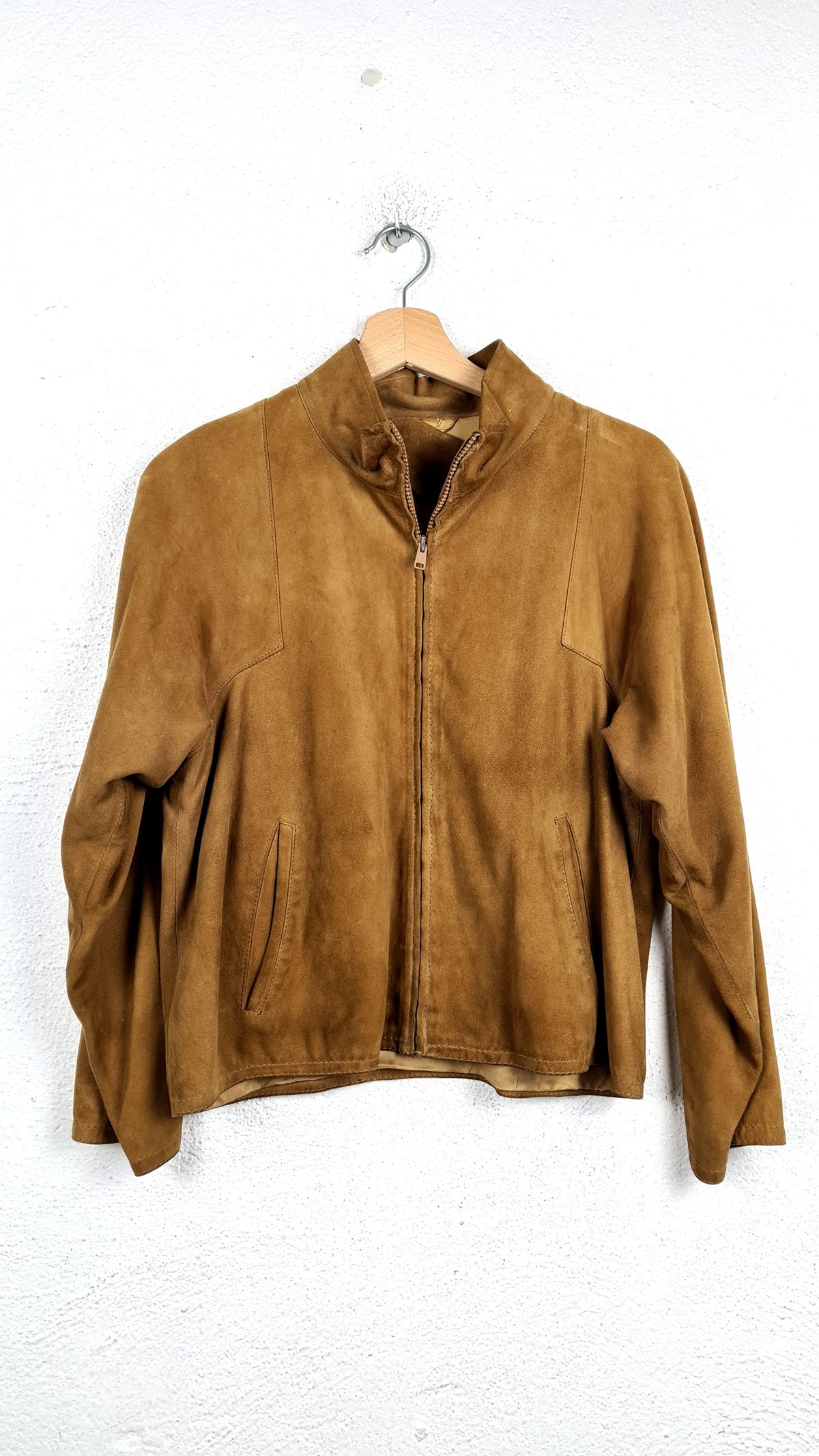 GIACCA IN PELLE SCAMOSCIATA VINTAGE
