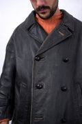 TRENCH IN VERA PELLE VINTAGE