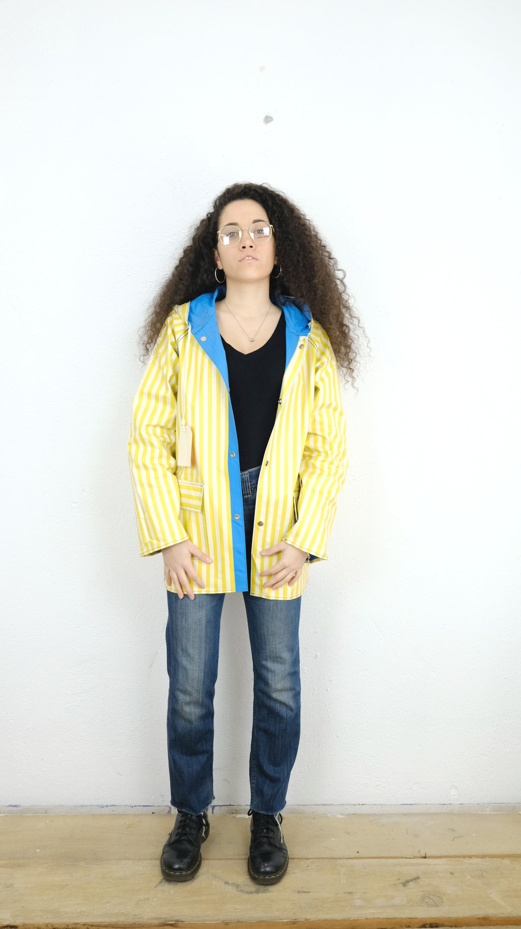 GIACCA IMPERMEABILE DOUBLE FACE VINTAGE
