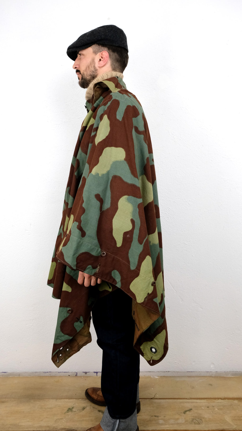 MANTELLA MILITARE VINTAGE ITALIANA ANNI ‘70