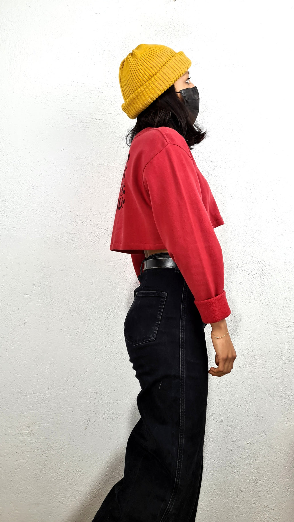 FELPA CROP ARMANI JEANS VINTAGE