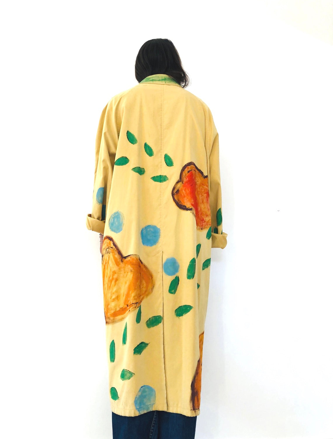 TRENCH VINTAGE DIPINTO