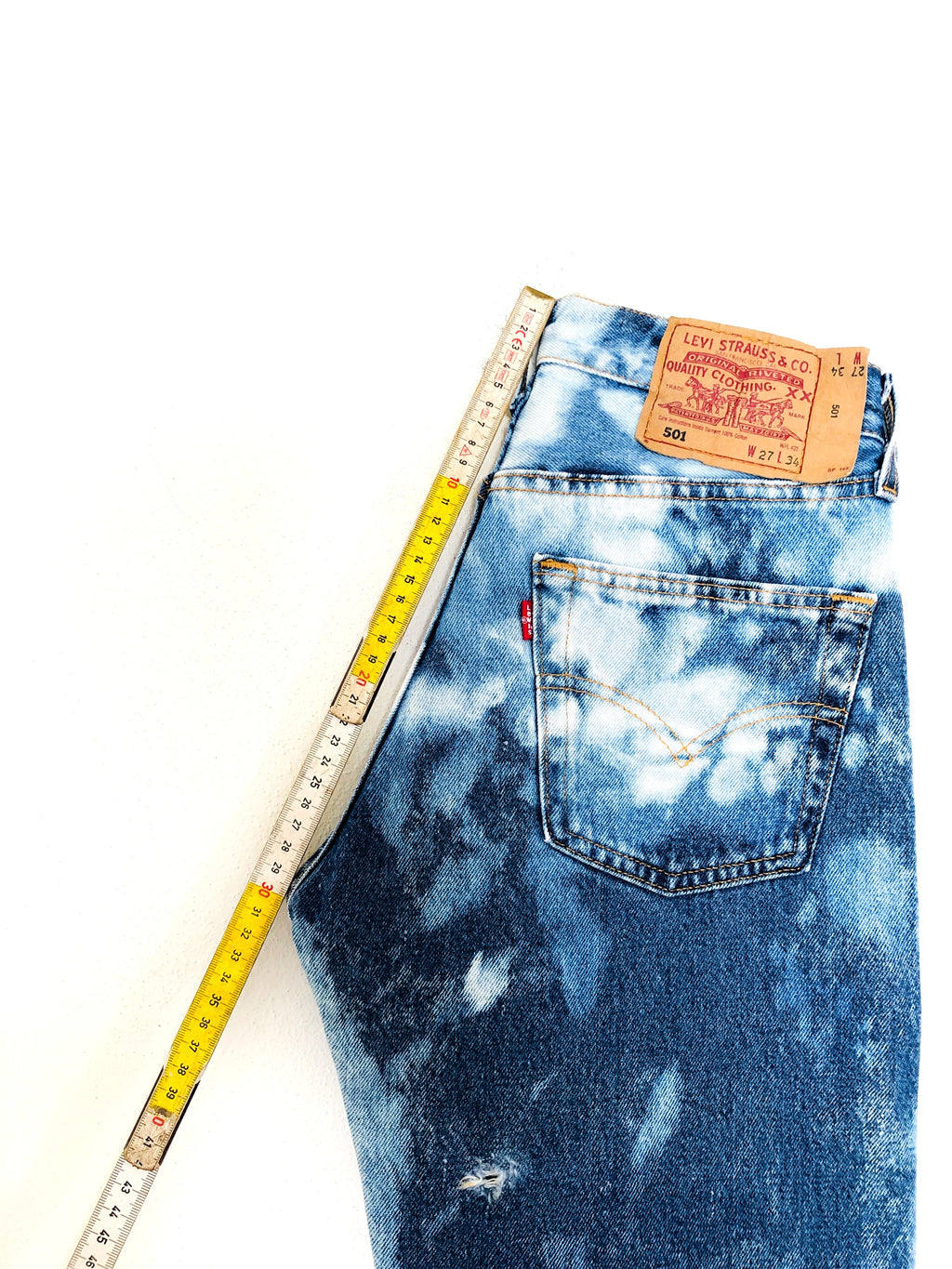 JEANS LEVI'S 501 TIE-DYE VINTAGE