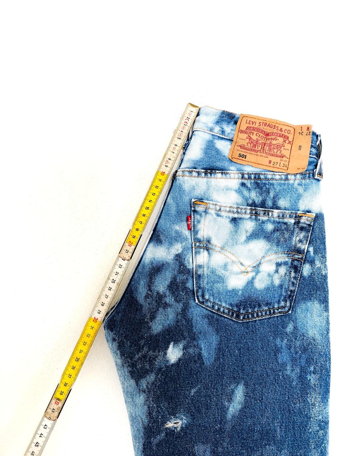 JEANS LEVI'S 501 TIE-DYE VINTAGE