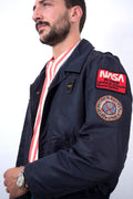 BOMBER BLAUER VINTAGE
