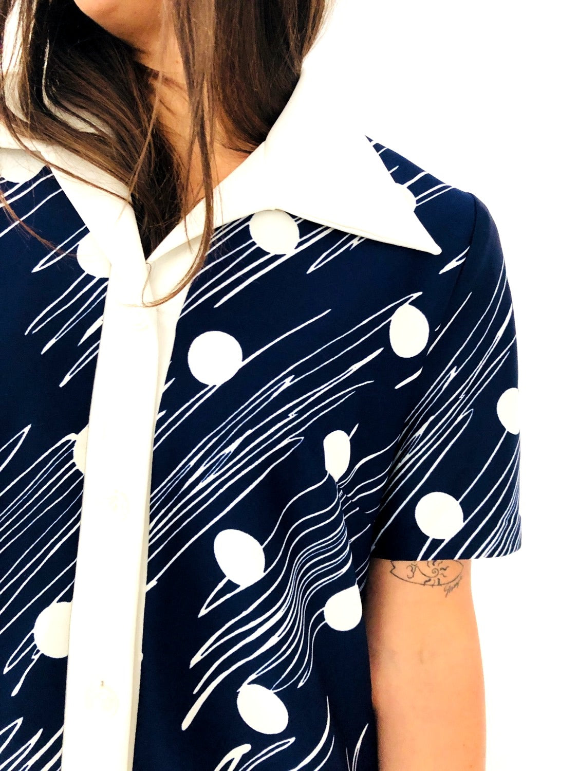 ABITO A POIS VINTAGE