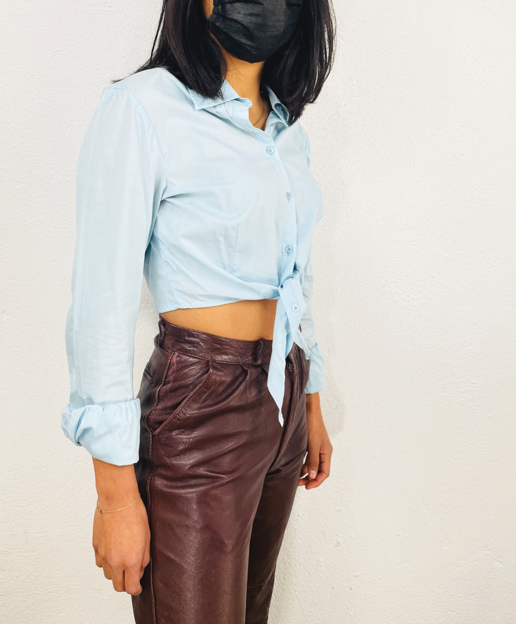 CAMICIA CROP VINTAGE