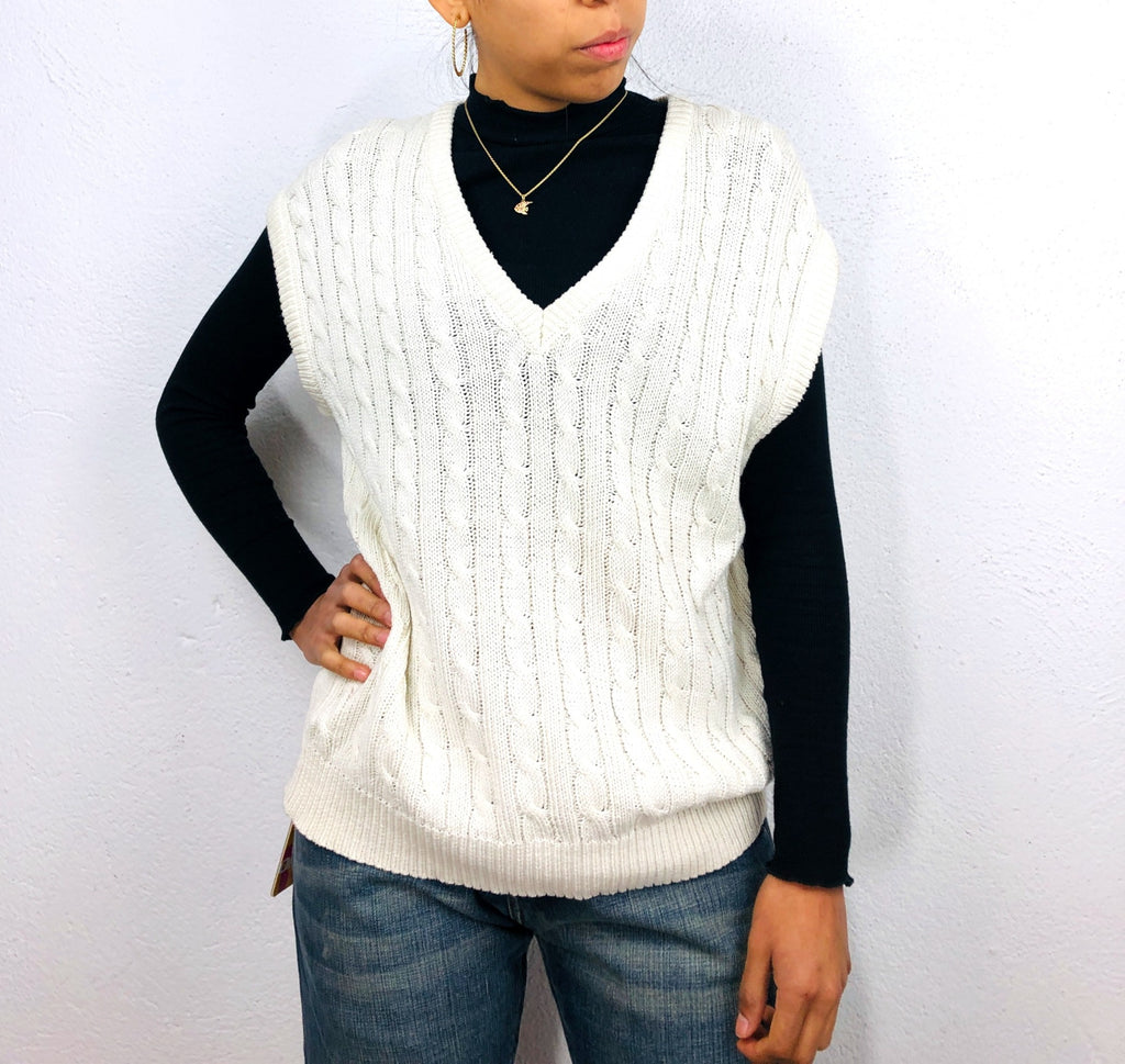 GILET INTRECCIATO VINTAGE