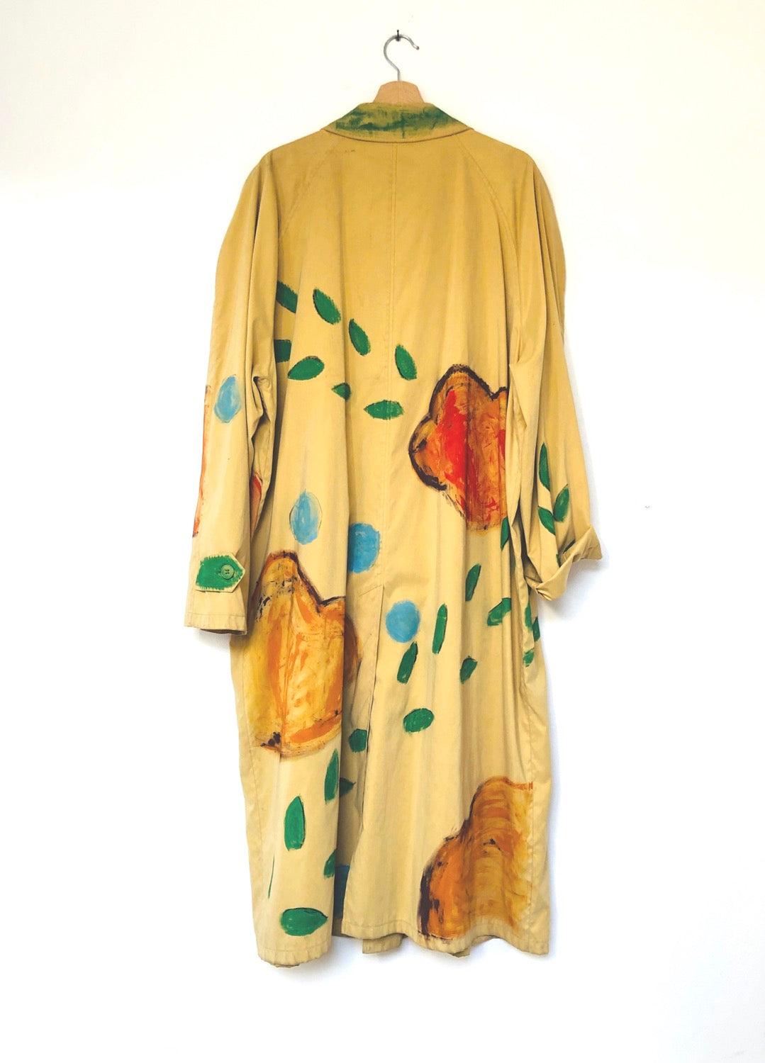 TRENCH VINTAGE DIPINTO