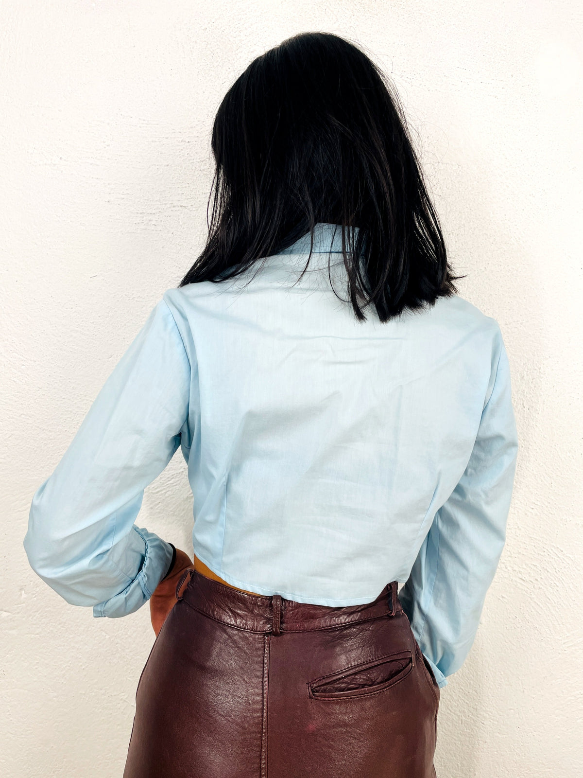 CAMICIA CROP VINTAGE