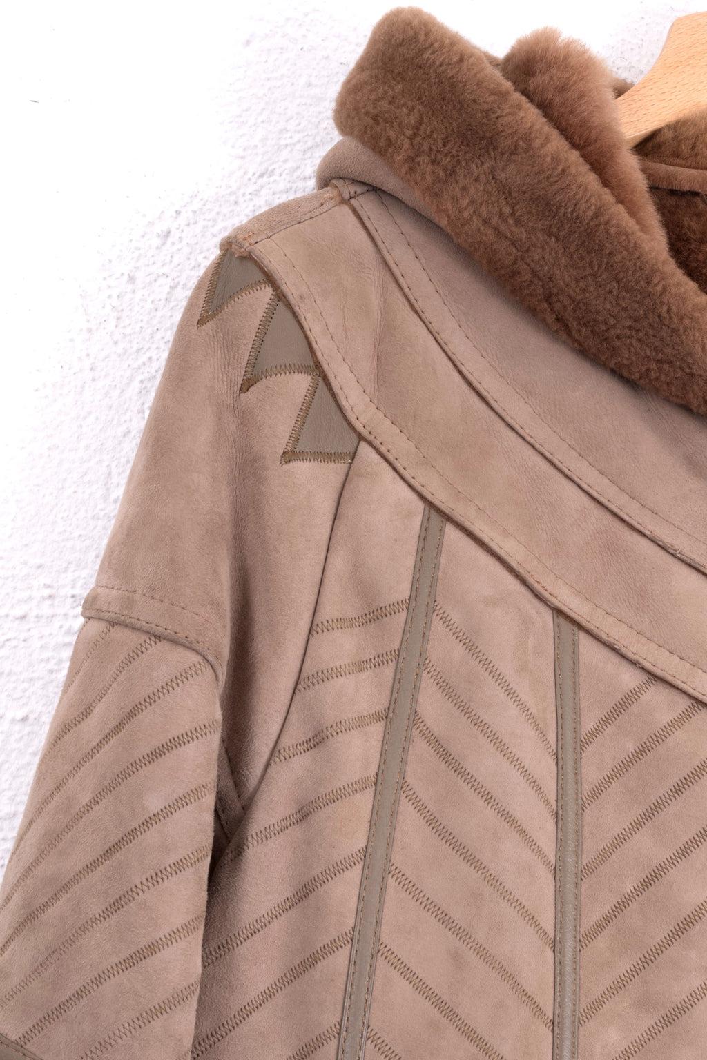 GIACCA IN VERO MONTONE VINTAGE