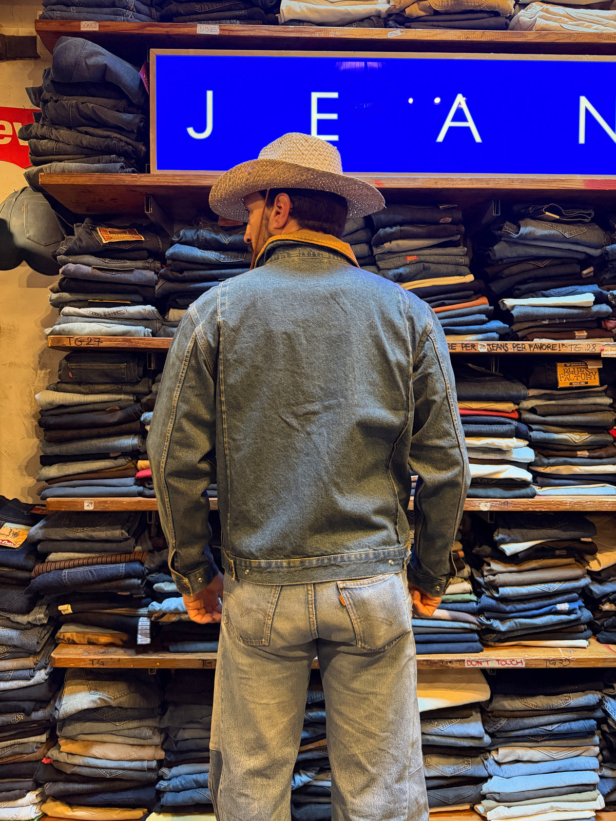 Dickies painter jacket blue faded