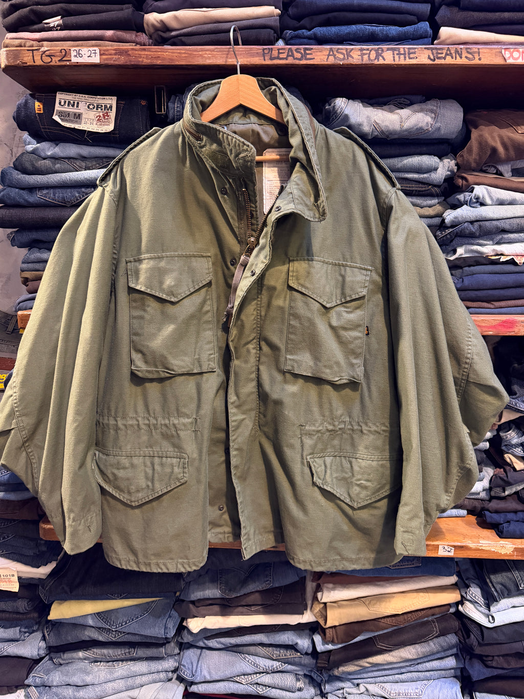Field jacket Aplha Ind. anni 80
