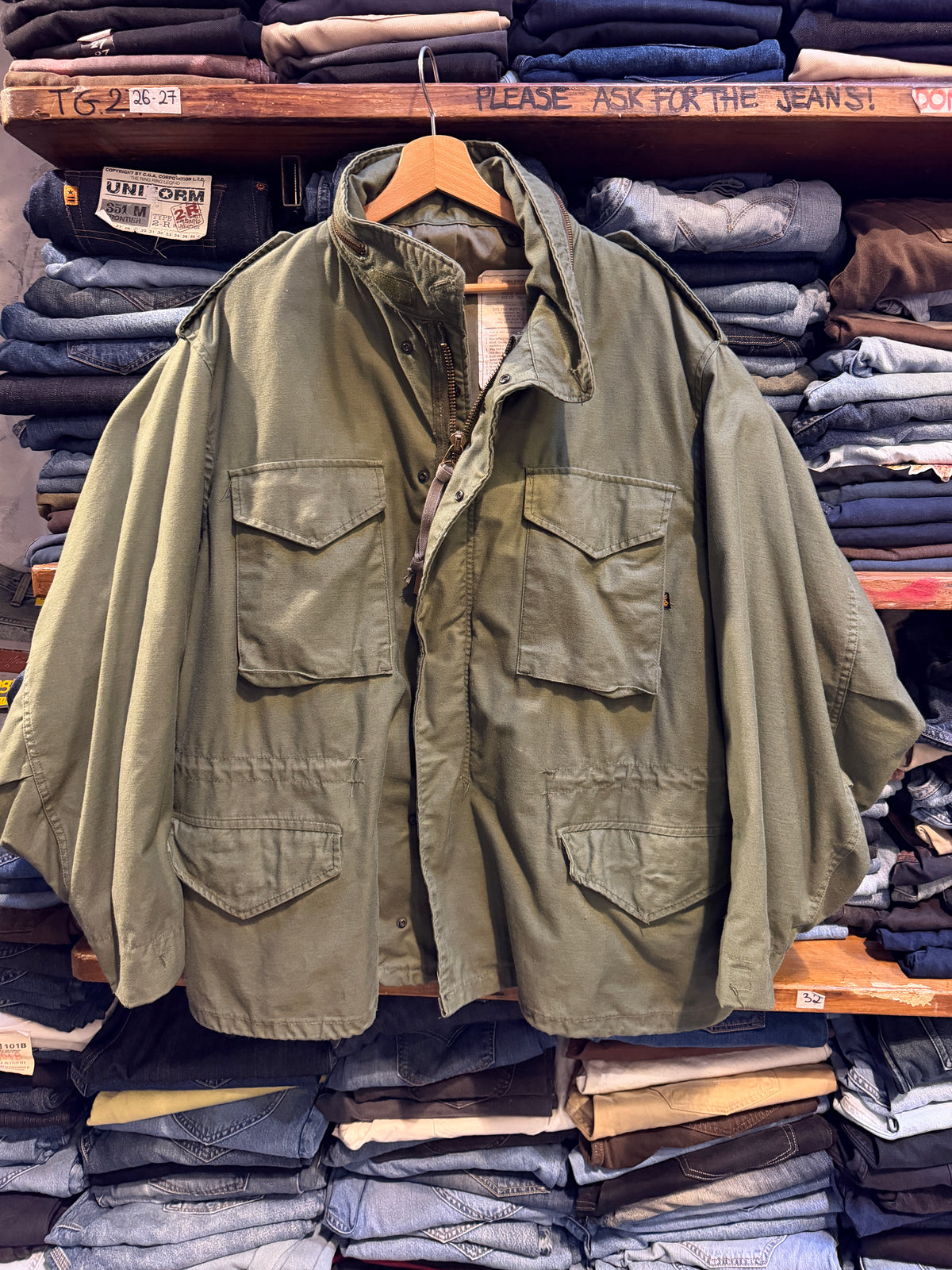 Field jacket Aplha Ind. anni 80