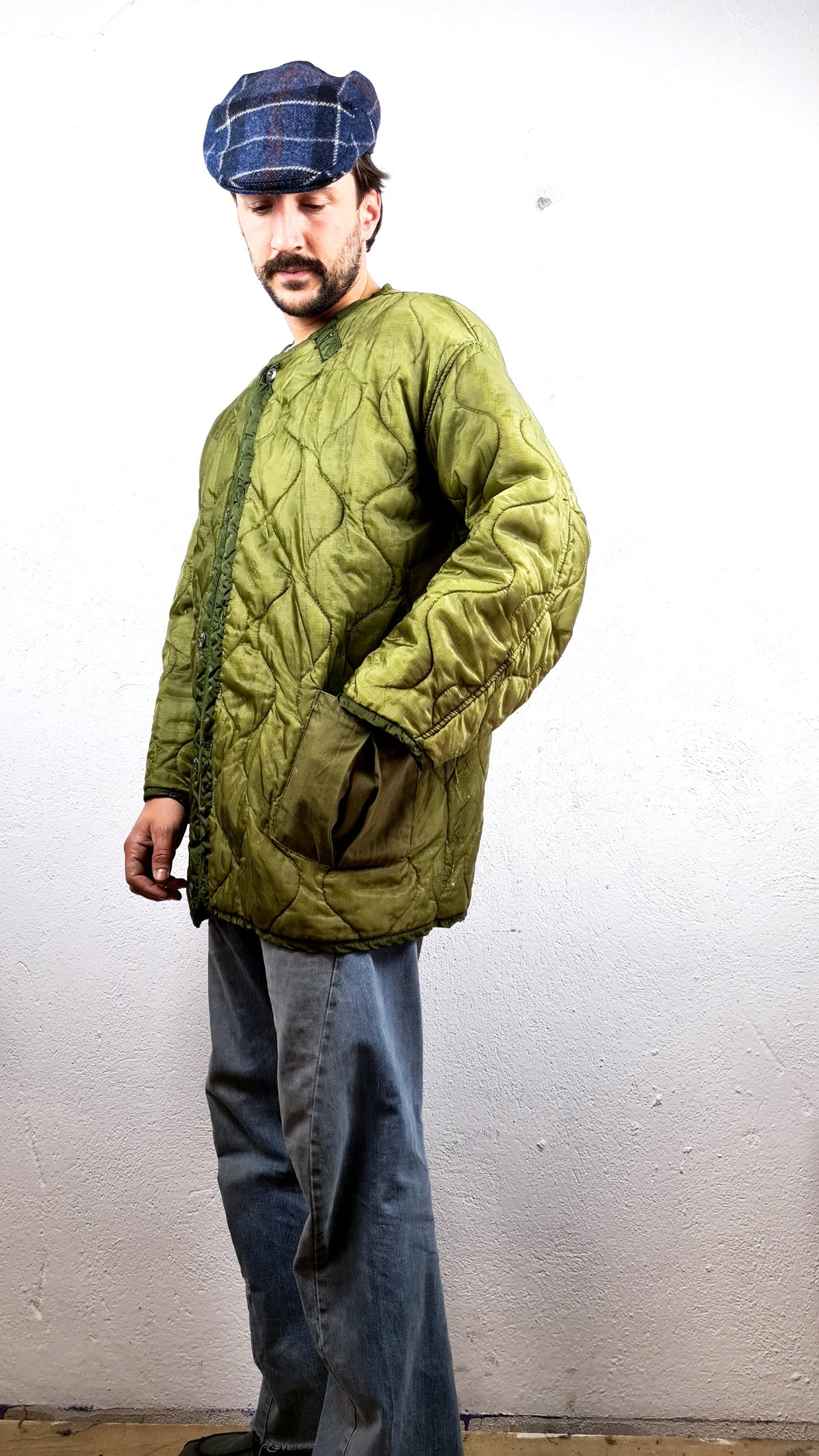 PIUMINO MILITARE USA VINTAGE