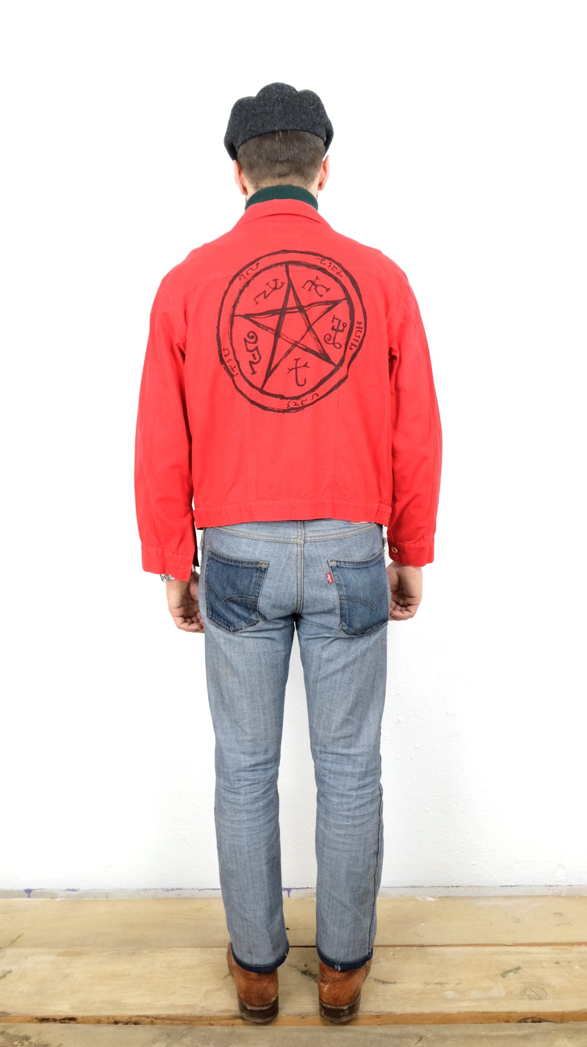 GIACCA VINTAGE CUSTOMIZZATA DEVIL