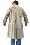 TRENCH VINTAGE CUSTOMIZZATO
